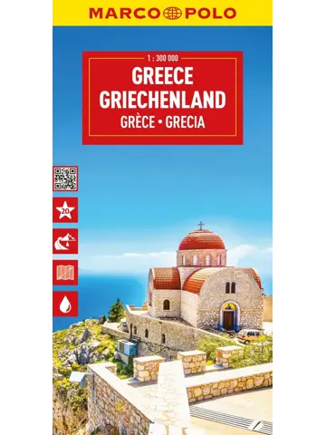 Wegenkaart Griekenland 1:350.000