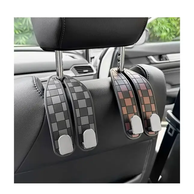 2x Auto Hoofdsteun Haak Split