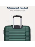 Handbagage Koffer – 38L – Donkergroen