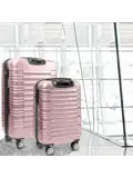 Kofferset – 2 Delig – 38L – Roségoud