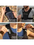 Reflecterend Hardloopvest met Telefoonhouder