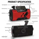 Noodradio® Solar Opwindbaar Met Batterijen