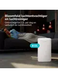 Luchtontvochtiger en luchtreiniger - 12 liter