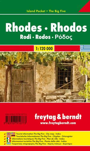 Pocket Island Map Rhodos