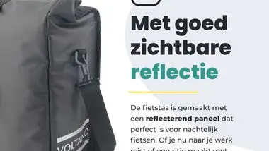 Voltano Journey Luxe Fietstas 28l