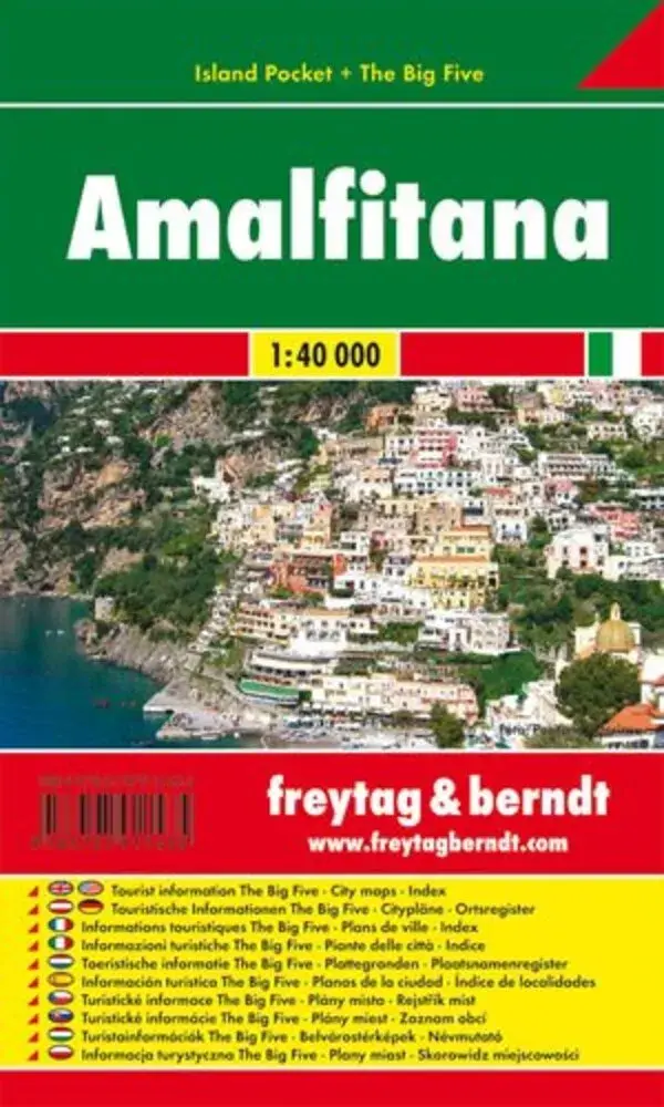 Freytag & Berndt Pocket Island Map Amalfikust