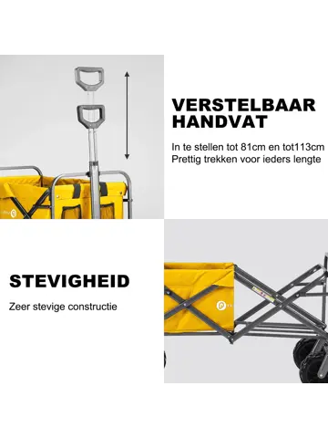 Packaway Opvouwbare Bolderkar 80KG