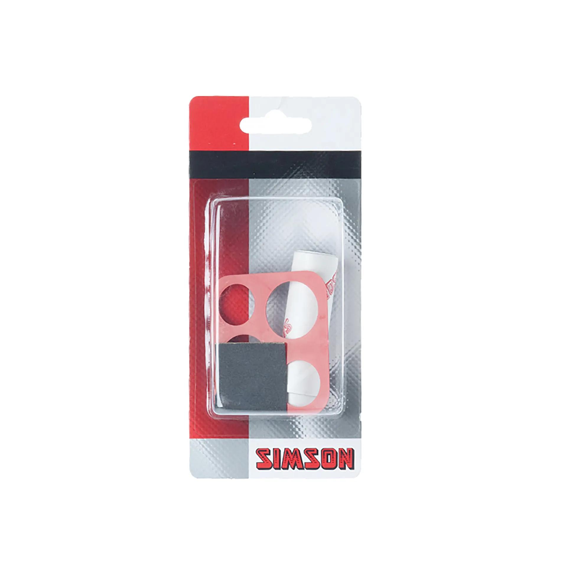 Simson  Bandenreparatie rol & sjabloon 7x20cm  Zwart main product image