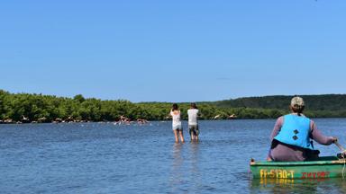 cuba_cienfuegos_laguna de guanaroca_bootje op flamingo meer_a (3)