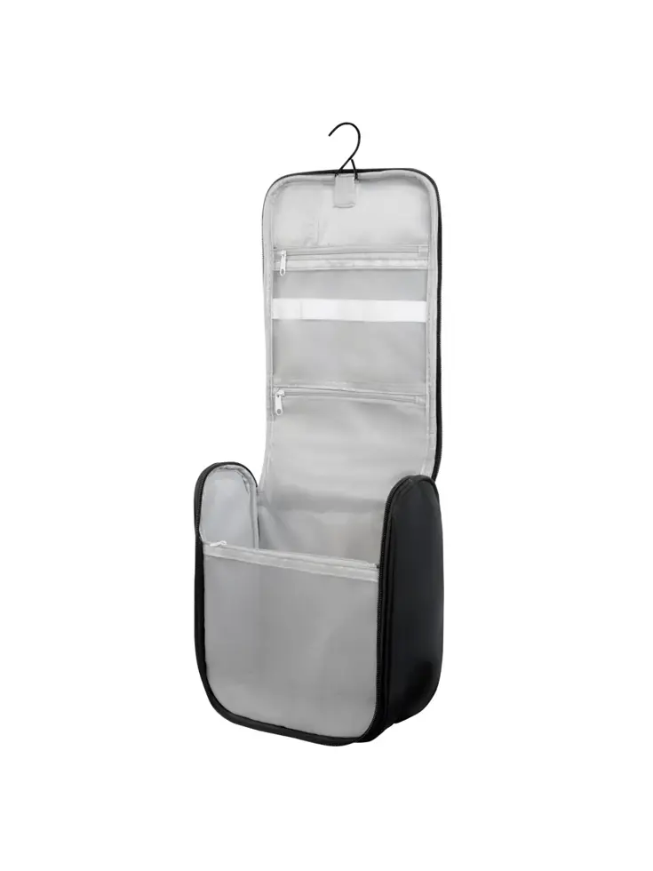 Hangende Toilettas - 23 x 21 x 10 cm - Zwart