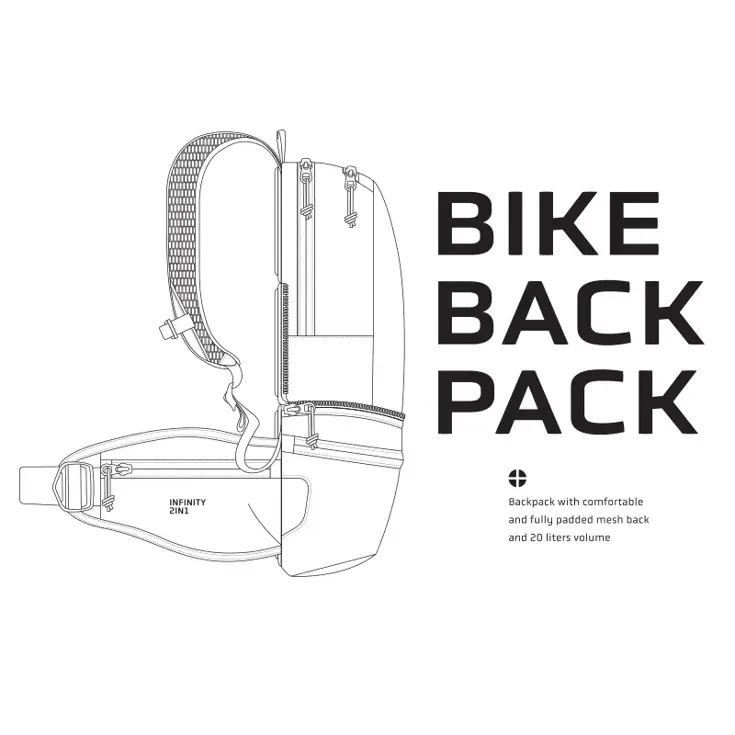 Rugzak/heuptas Infinity