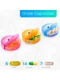 GEASY Pillendoos 7 Dagen – 2 Vakken