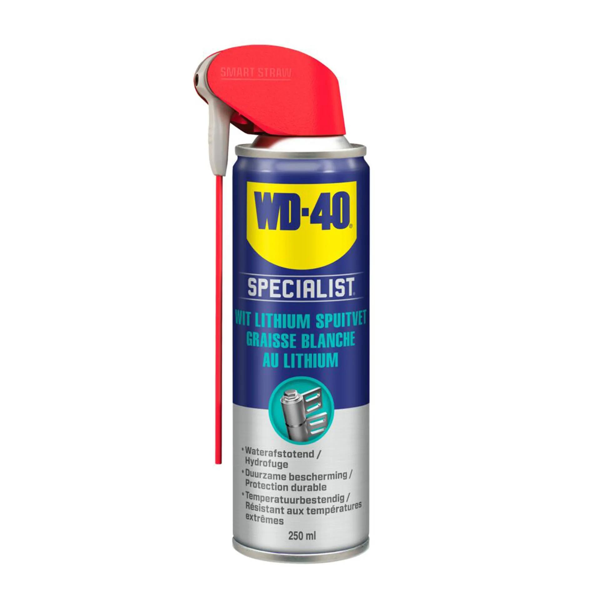 Wd-40  Hoogwaardig Wit Lithiumspuitvet 250ml  Grijs main product image