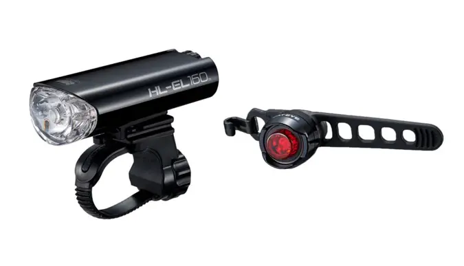 Cateye Lampset Hl-El160 + Orb Tl-Ld150