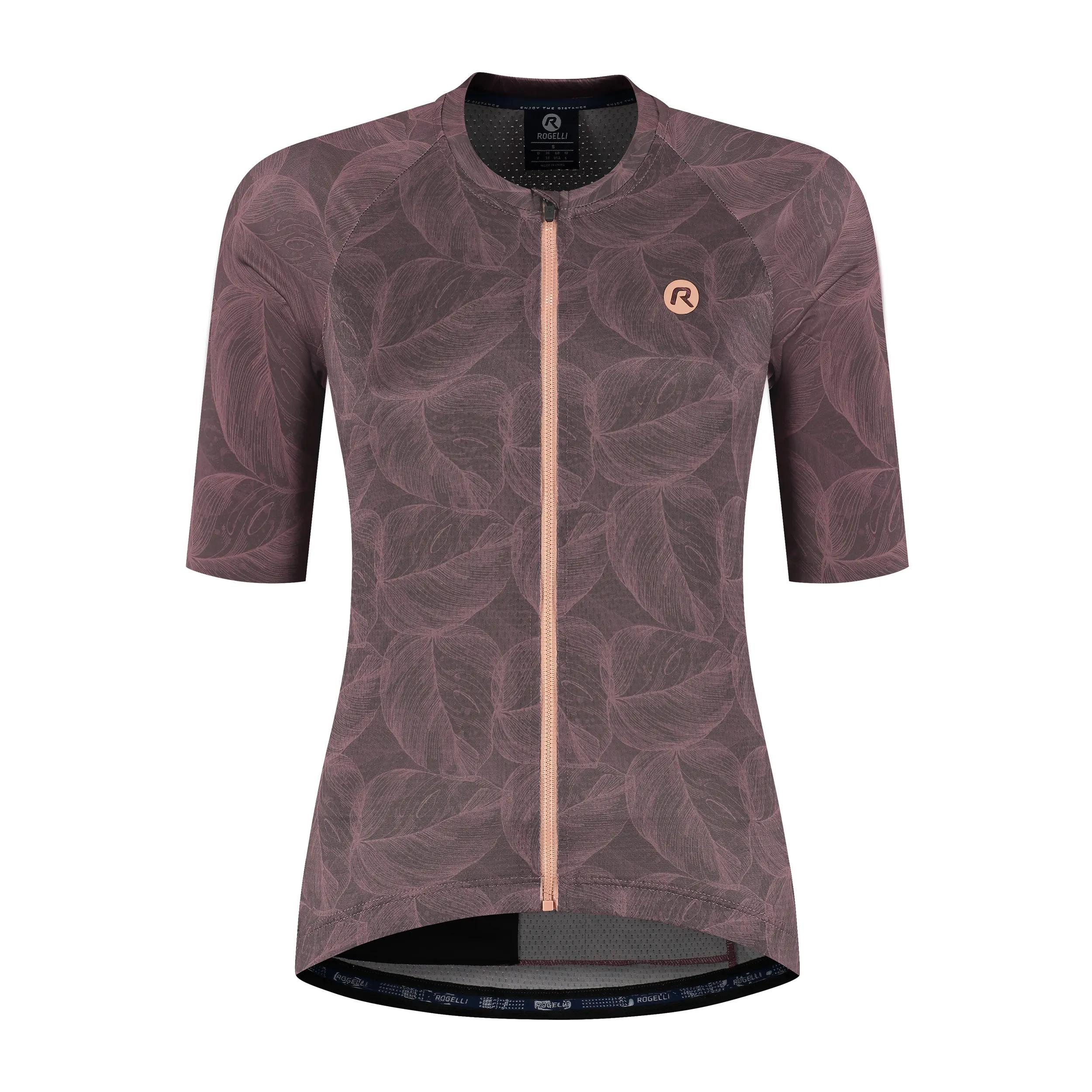 Rogelli Essential Graphic II Fietsshirt Dames   Bordeaux main product image