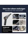 Pro 2-in-1 Auto Stofzuiger - Kruimeldief