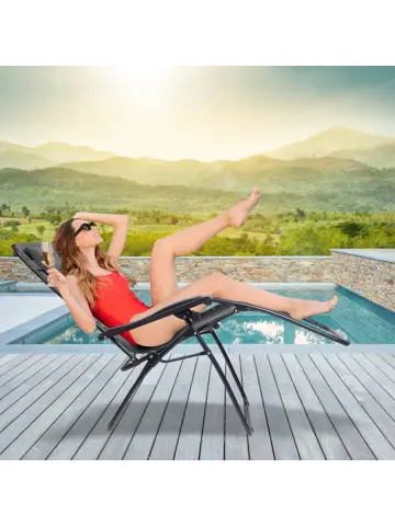 LifeGoods Opvouwbare Tuinstoelen