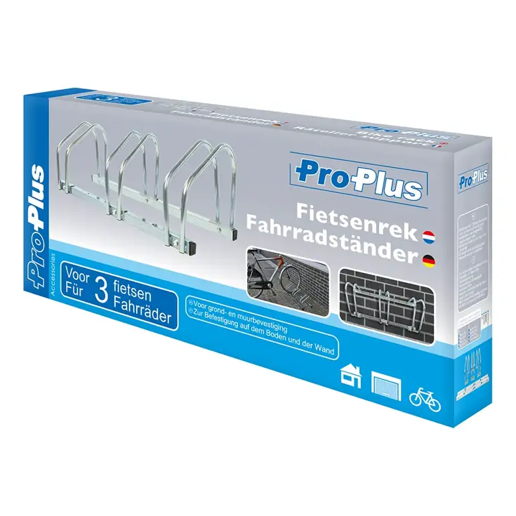 ProPlus Fietsenrek - 32.5x72x27cm - Zilver
