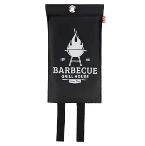 Blusdeken - 100 x 100 cm Barbecue print