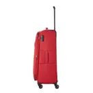 Travelite Chios 4 Wiel Trolley L red Rood