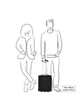 Cabin 2 Wiel Underseater 43cm  | 28 L