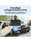 CCT1650 Dashcam - Full HD - 120° Groothoek