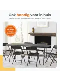 Inklapbare Tafel - Weerbestendig - 180x70x74cm