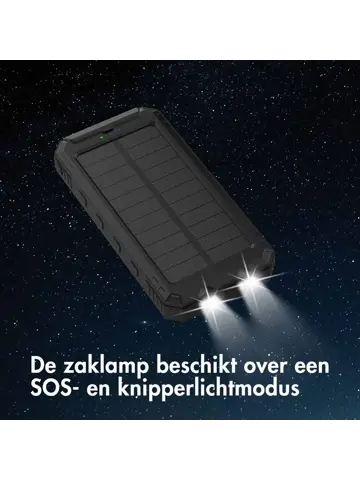 Solar Powerbank 20.000 mAh