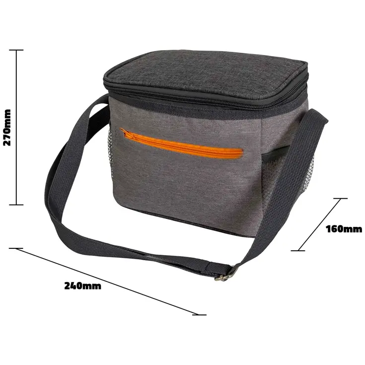 Bo-Camp Koeltas Grijs 10 Liter