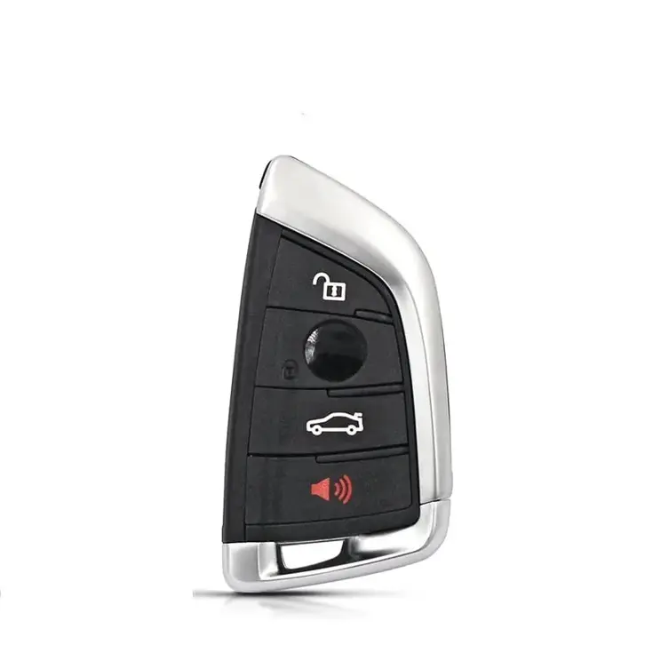 Smart key behuizing 4 knops geschikt voor BMW