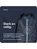 Flightbag vliegtuighoes TSA slot 60–90L – N Blauw