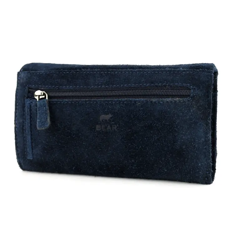 Sweety XL - Suede Leren Overslagportemonnee