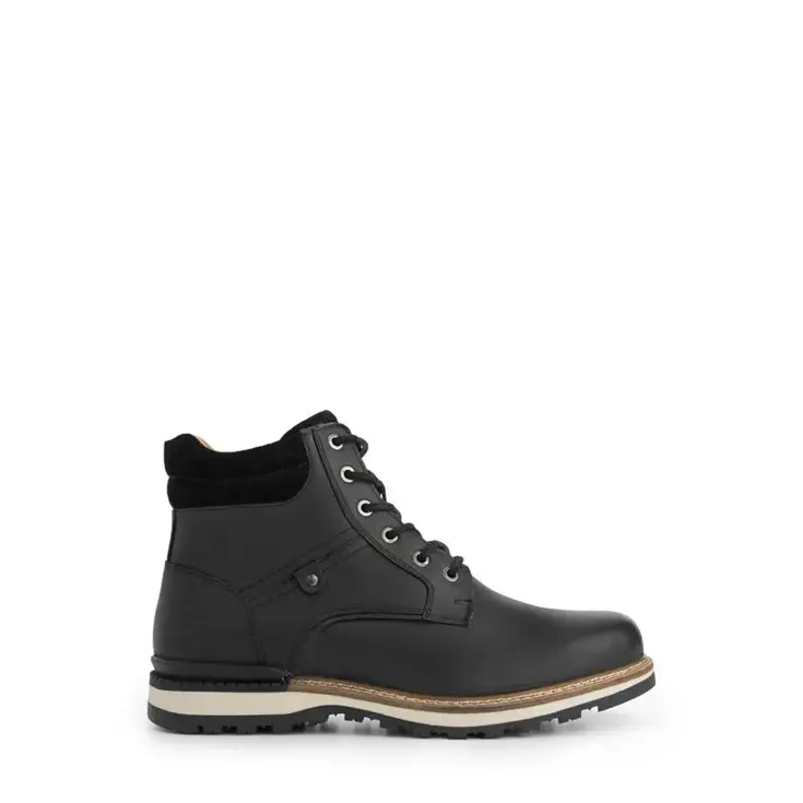 Sig Heren - Veterboots - Wolgevoerd
