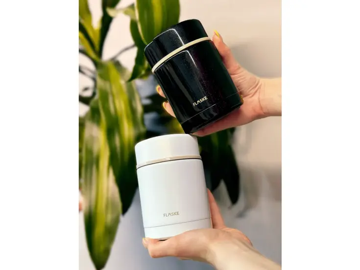 FLASKE  400ML  Herbruikbare Voedselcontainer