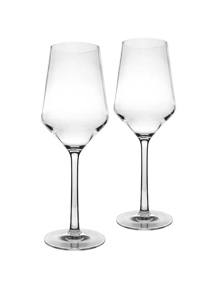 Witte wijnglas 350 ml 2 Stuks