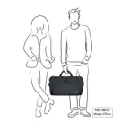 Travelite Kick Off Duffle M black |45 L