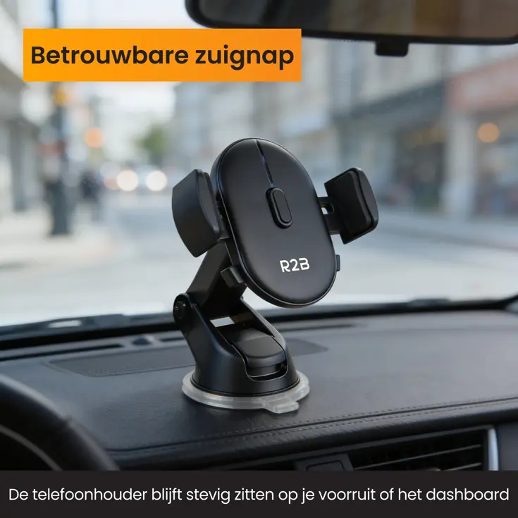 Telefoonhouder Auto voor Dashboard en Raam