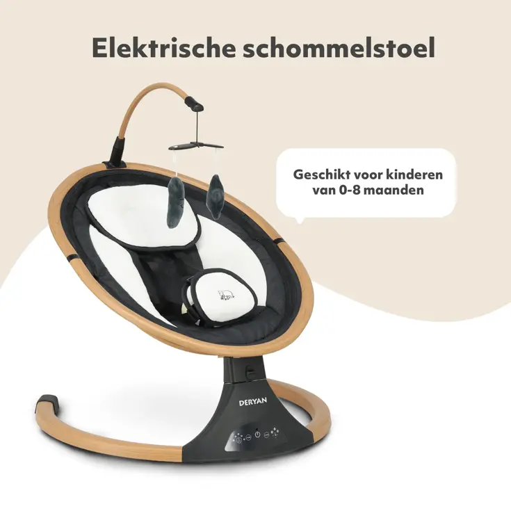 Elektrische Baby Wipstoel - Inklapbaar - Tot 10 kg