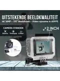 Actiecamera 4K 16MP - Waterdicht - Met WiFi