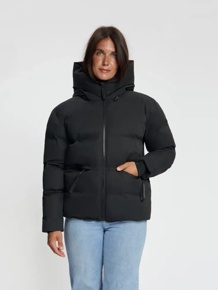 Olive Dames - Puffer winterjas - Waterdicht