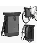 Brisby 40-52L 3-in-1 rolltop fietstassen