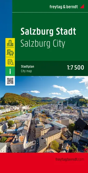 F&B Stadsplattegrond Salzburg