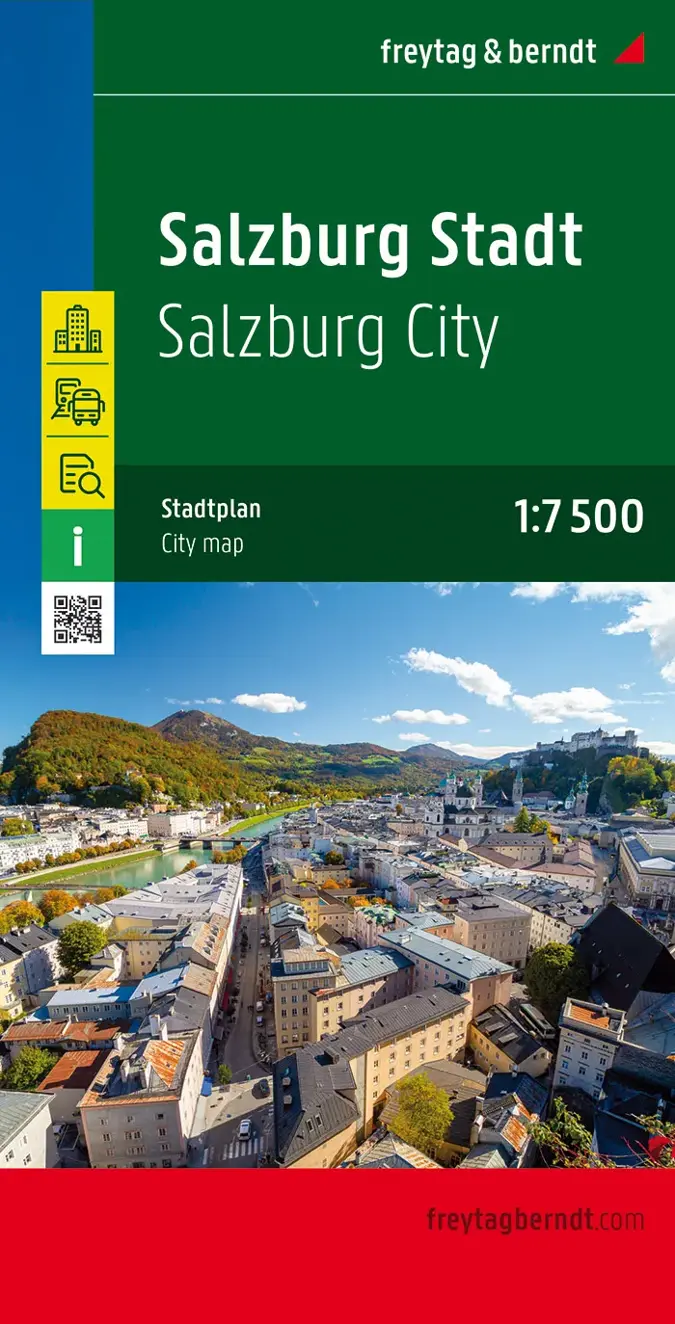 F&B Stadsplattegrond Salzburg