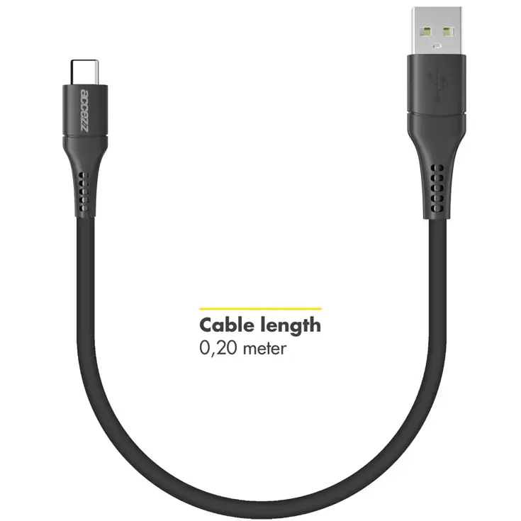 USB-C naar USB kabel 0,2 meter