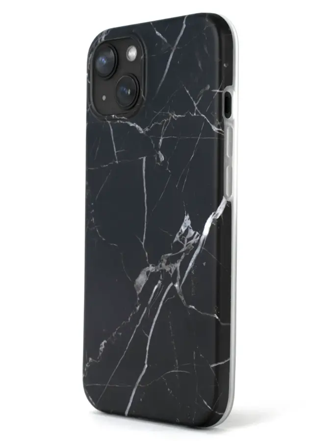 R2B iPhone 14 Hoesje Marmer + Screenprotector