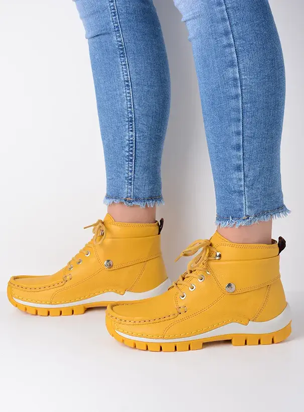 Jump Summer - Hoge veterschoenen dames