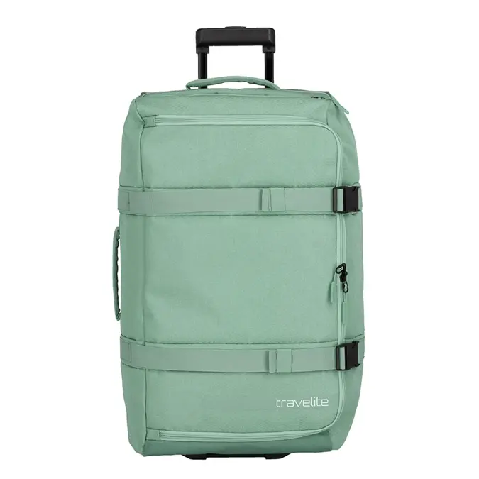 Travelite Kick Off wheeled duffle l Groen