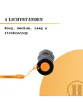 Homey's Mel zaklamp LED oplaadbaar 150 lumen