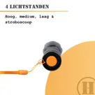 Homey's Mel zaklamp LED oplaadbaar 150 lumen