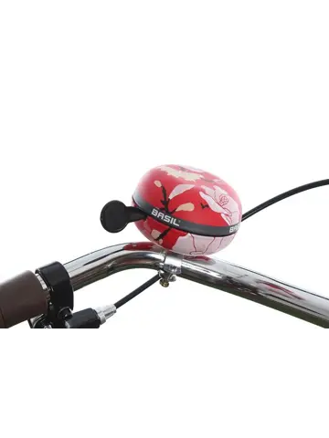 Basil Fietsbel Magnolia Big Bell - Poppy Rood